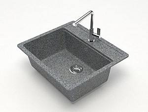 Chiuveta de bucatarie Marrbaxx F009Q8 Grey Mat