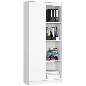 Стеллаж Akord R80 1D4P White