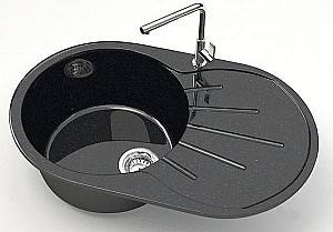 Chiuveta de bucatarie Marrbaxx Z110Q4 Black Lucios