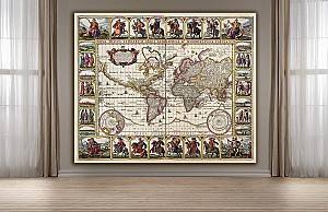 Постер Art.Desig Старинные карты мира 1520-1680_17