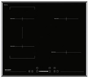 Встраиваемая варочная панель электрическая Sharp KH6I27CS00EU