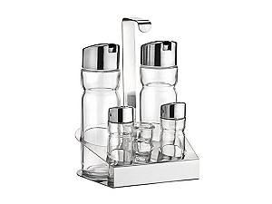 Емкости для приправ PINTI Prima 5 ед (масло уксус соль перец и зубочистки)