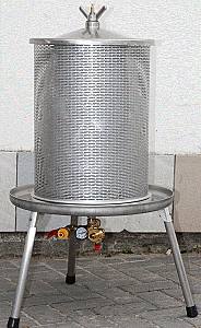 Teasc pentru vin VLM Hidropresa INOX 40 L