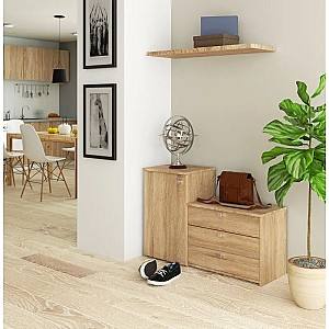 Обувница Akord S16 Sonoma Oak