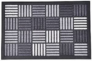 Придверный коврик Luance Разделы серые