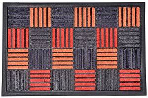 Придверный коврик Luance Разделы оранжевые