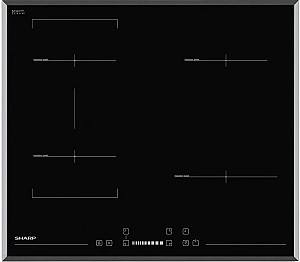 Встраиваемая варочная панель электрическая Sharp KH-6I27CS0I-EU