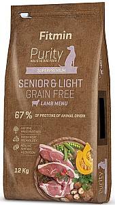 Hrana uscata pentru caini Fitmin Purity GF Senior&Light Lamb 12kg
