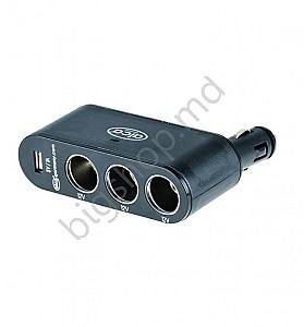  Alca AutoStecker 3+1USB