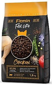 Сухой корм для кошек Fitmin For Life Adult Chicken 1.8kg