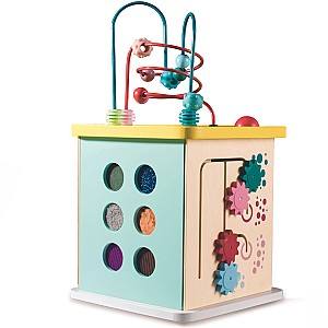 Jucarie interactiva Hape Cub Montessori E8503