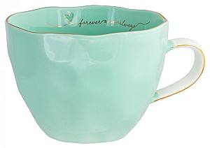 Set pentru ceai si cafea Casa Masa FOREVER 440 ml mint (6 buc)