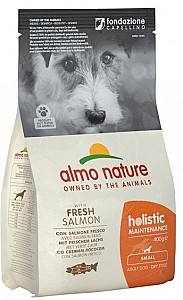 Hrana uscata pentru caini Almo Nature HOLISTIC XS-S Salmon 400g