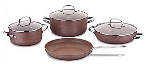 Set vase de gatit Korkmaz BROWNI 7 piese