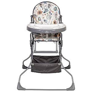 Стул для кормления простой Polini Kids 252 Сова