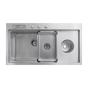 Chiuveta de bucatarie SanDonna HD9250 Crom Satin