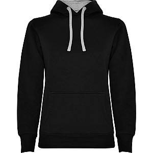 Батник для женщин Roly Urban Woman Black/Vigore Grey