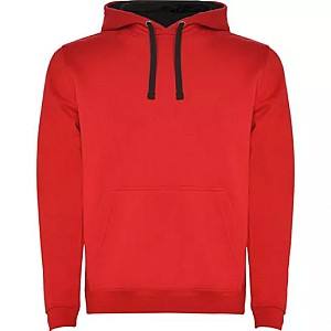 Батник для женщин Roly Urban Red/Vigore Black