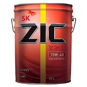 Моторное масло ZIC X3000 15W-40 20л