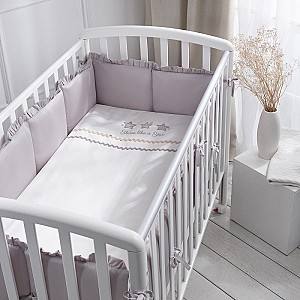 Постельное белье Perina Toys Sateen Collection (ТСK6-01.1) Серый