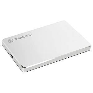 Hard disk extern Transcend StoreJet 25C3S 2TB Silver (TS2TSJ25C3S)
