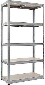 Стеллаж SDGroup max.100 180x90x35 cm (Galvanized Inox)