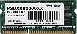 Memorie operativa RAM PATRIOT Signature Line 8GB DDR3L-1600MHz (PSD38G1600L2S)