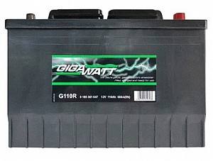 Аккумулятор GigaWatt 110AH 680A JIS