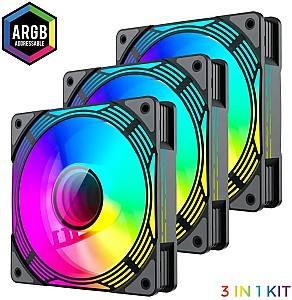 Cooler procesor GAMEMAX KF300 120 mm Black