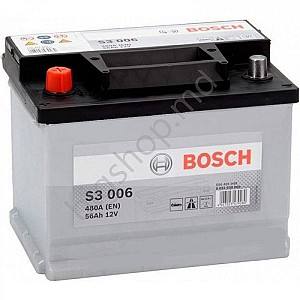 Аккумулятор Bosch 56AH 480A(EN) (S3 006)