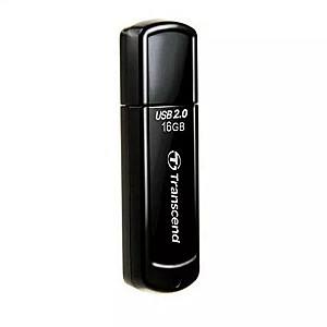 Флеш память USB Transcend 16GB JetFlash 350 Black