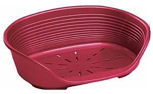 Pat pentru caine Ferplast Siesta Deluxe 4 Bordeaux