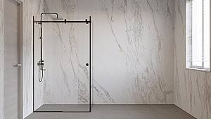 Cabina de dus KOR ușă glisantă x1 90 grade (80x120x200)