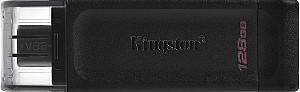 Флеш память USB Kingston 128GB DataTraveler 70 Black