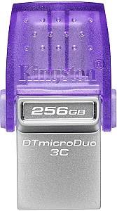 Флеш память USB Kingston 256GB DataTraveler microDuo 3C