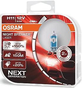 Lampa auto Osram Н11 64211 NL +150% 12V 55W