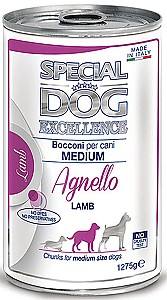 Влажный корм для собак Special Dog EXCELLENCE CHUNKIES MEDIUM ADULT LAMB 1275gr