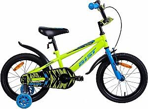 Bicicleta copii Aist Pluto 16 Yellow/Blue