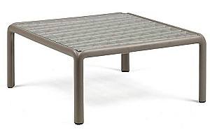 Masa de gradina Nardi KOMODO TAVOLINO VETRO 40368.10.501 Tortora (Maro)