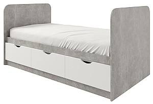 Pat ML Mobila Junior 2 90x200 Atelie Deschis/Alb