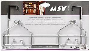 Cuier pentru baie prosoape MSV (49917)