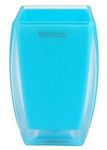 Стакан для зубных щёток Spirella Freddo голубой (52207)