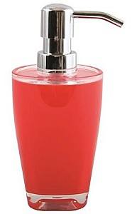 Дозатор для жидкого мыла MSV Tahiti красный (40544)