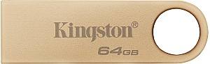 Флеш память USB Kingston 64GB DataTraveler SE9 G3 Gold