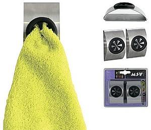 Cuier pentru baie prosoape MSV (44256)