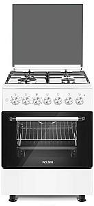Газовая плита Wolser WL-F 60602  White TURBO FFD