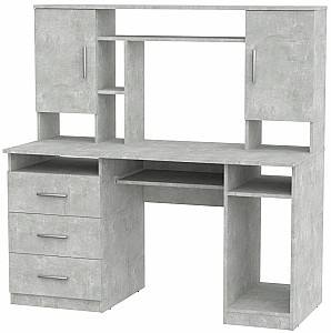 Письменный стол KompaniT Менеджер Ателье светлый (Серый)