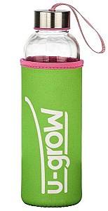 Бутылка для воды U-Grow с теплоизоляционной чехлом (UBTL-308GRN)