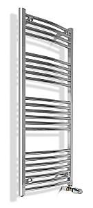 Uscător de prosoape Radiva Radiva Haiti Curved Chrome 400x700
