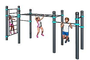 Спортивный комплекс PlayPark Workout КIDS C-122